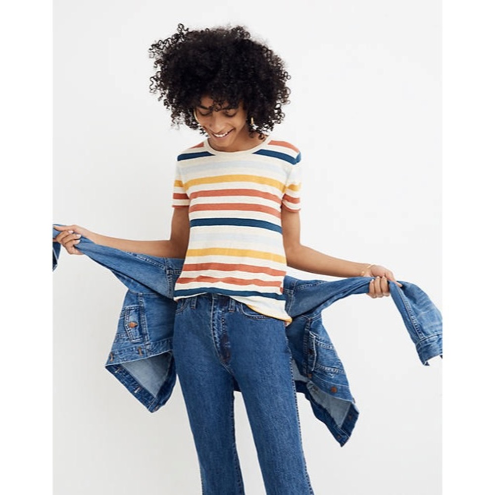 Madewell Lo-Fi Shrunken Short Sleeve Round Neck T